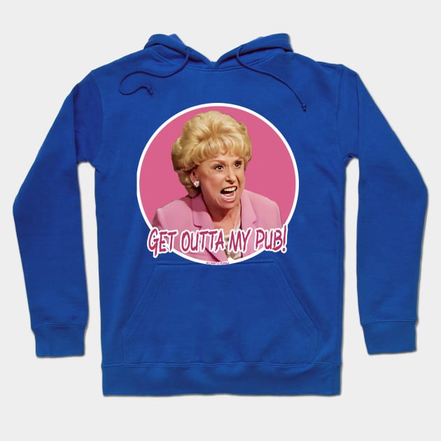 Peggy Mitchell Hoodie by Camp.o.rama